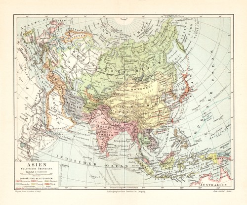 Asia rassegna politica - , mappa