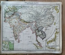 1929 Carta geografica antica