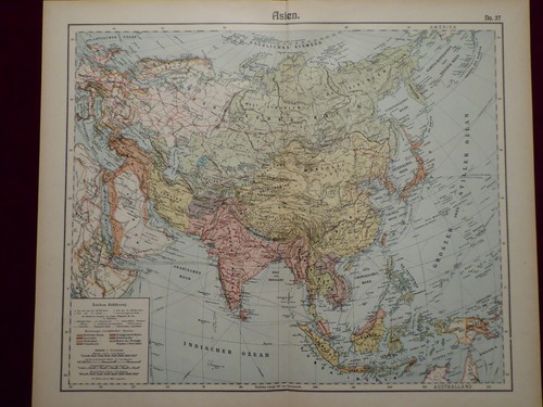 Mappa asia rassegna politica - mappa,