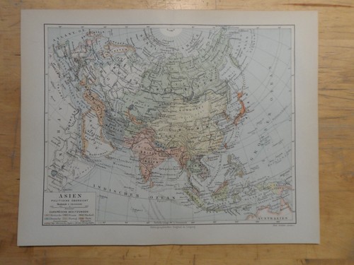 Orig litografia mappa - litografia,