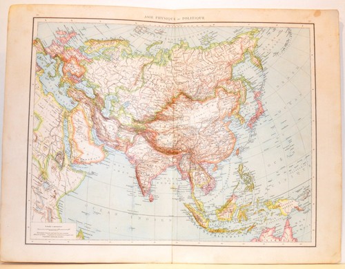 Carta geografica antica - , asia