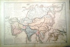Carta geografica antica ASIA