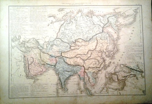 Carta geografica antica - , asia