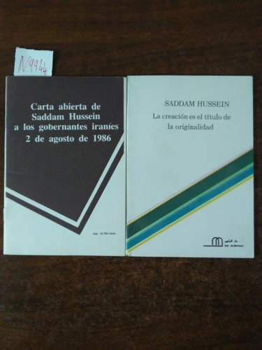 Due opuscoli carta abierta - -,