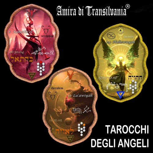 Tarocchi degli angeli - angeli, mazzo